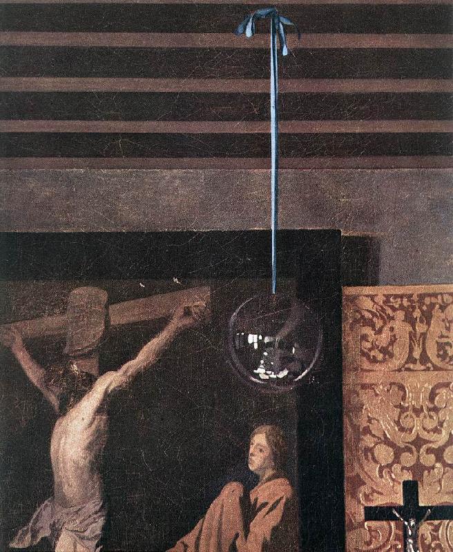 VERMEER VAN DELFT, Jan The Allegory of Faith (detail) r Norge oil painting art